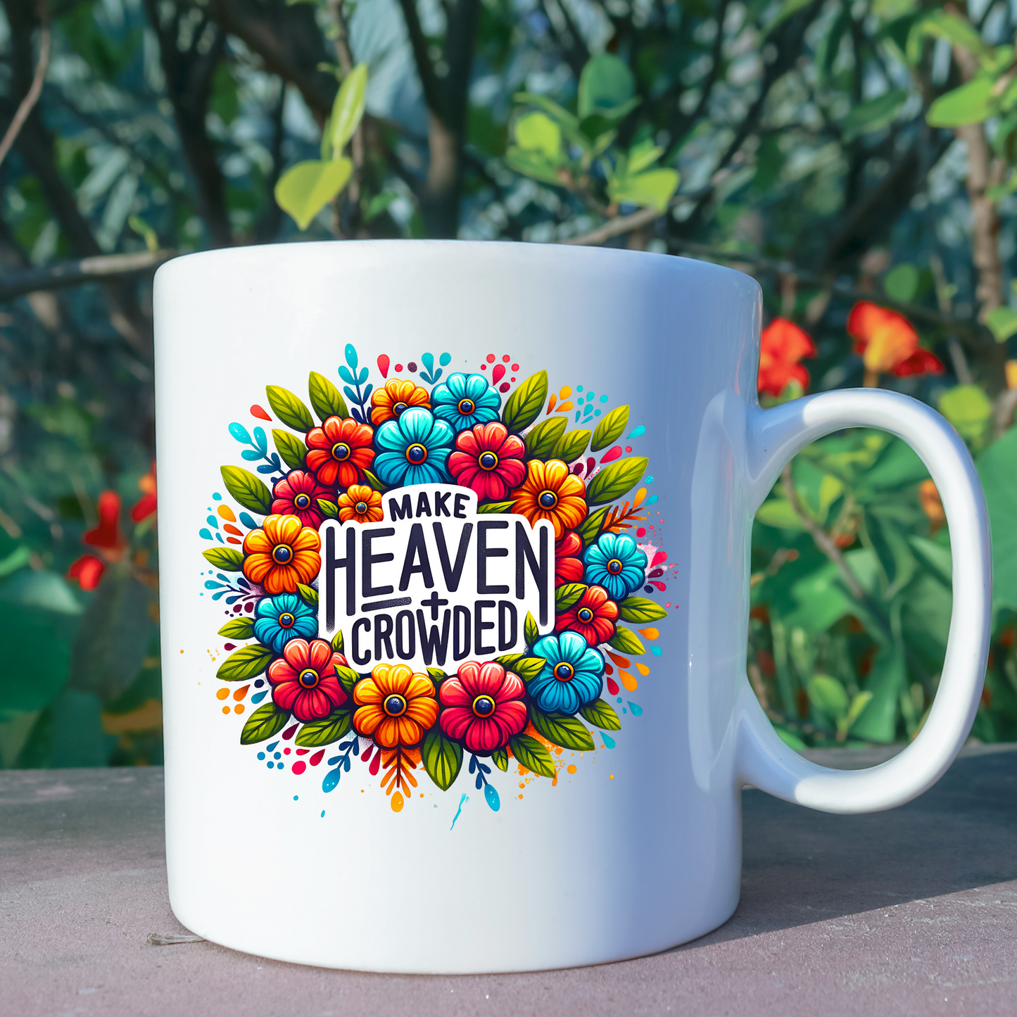 UV DTF Decal - Make Heaven Crowded