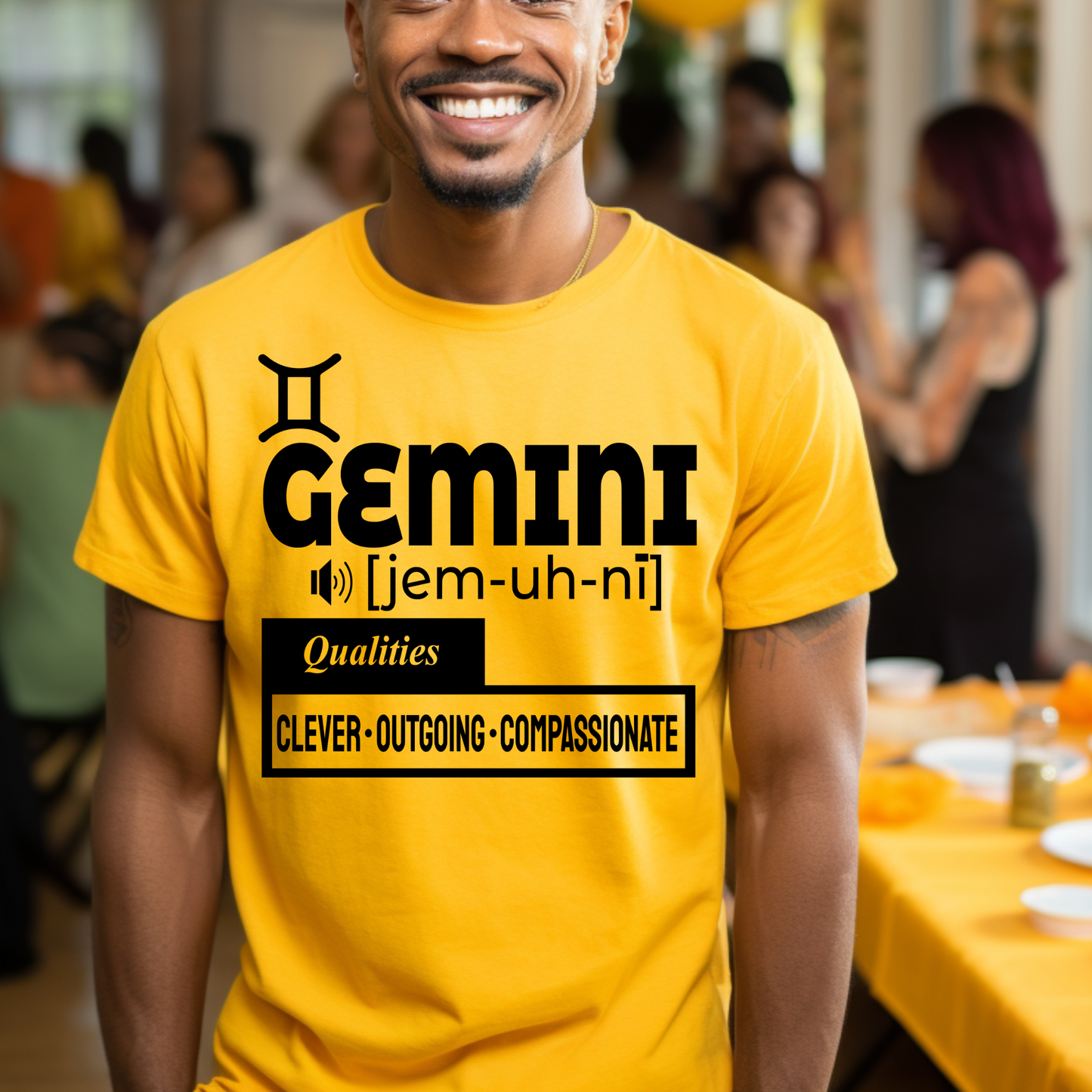 Gemini-Screen Print Shirt
