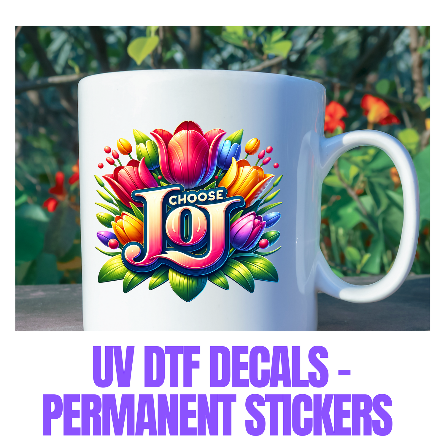 UV DTF Permanent Decals