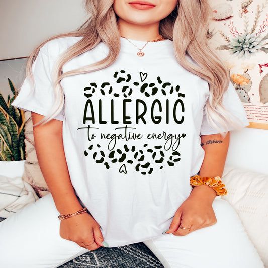 Screen Print T-Shirt-Allergic